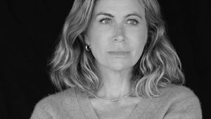 La actriz Sonya Walger, autora del libro León.