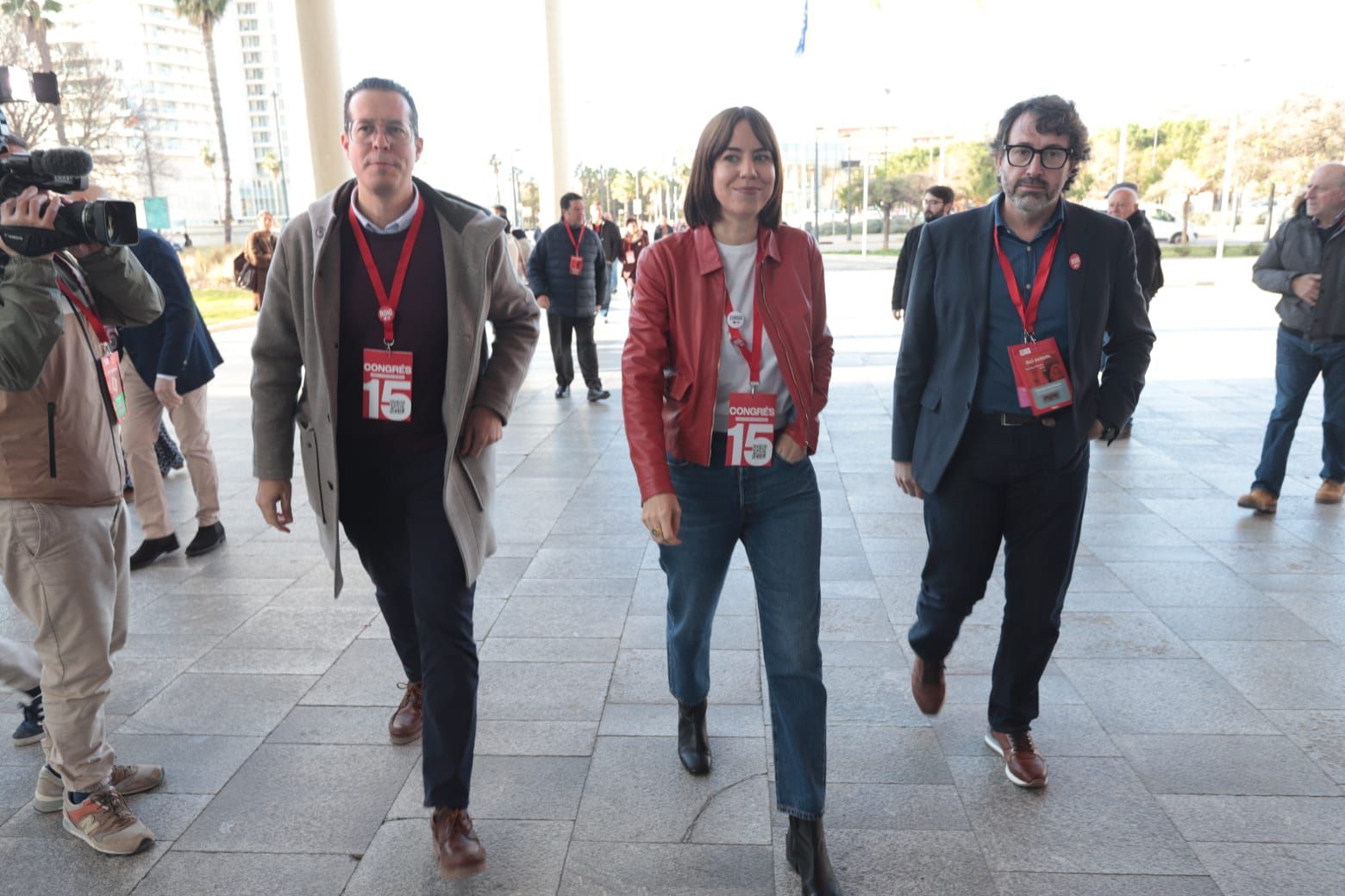 Empiezan a llegar los primeros asistentes al Congreso del PSPV-PSOE en Valencia