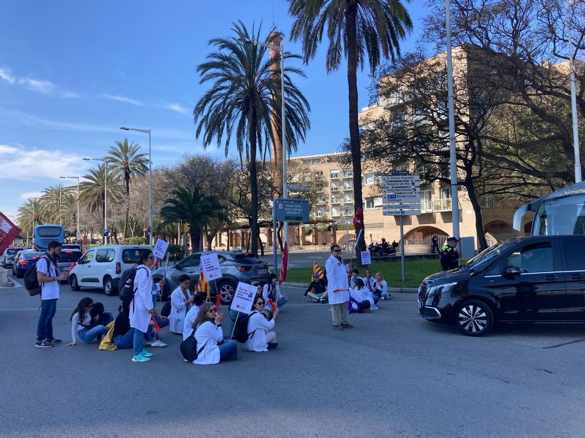 Protesta de los médicos (archivo)