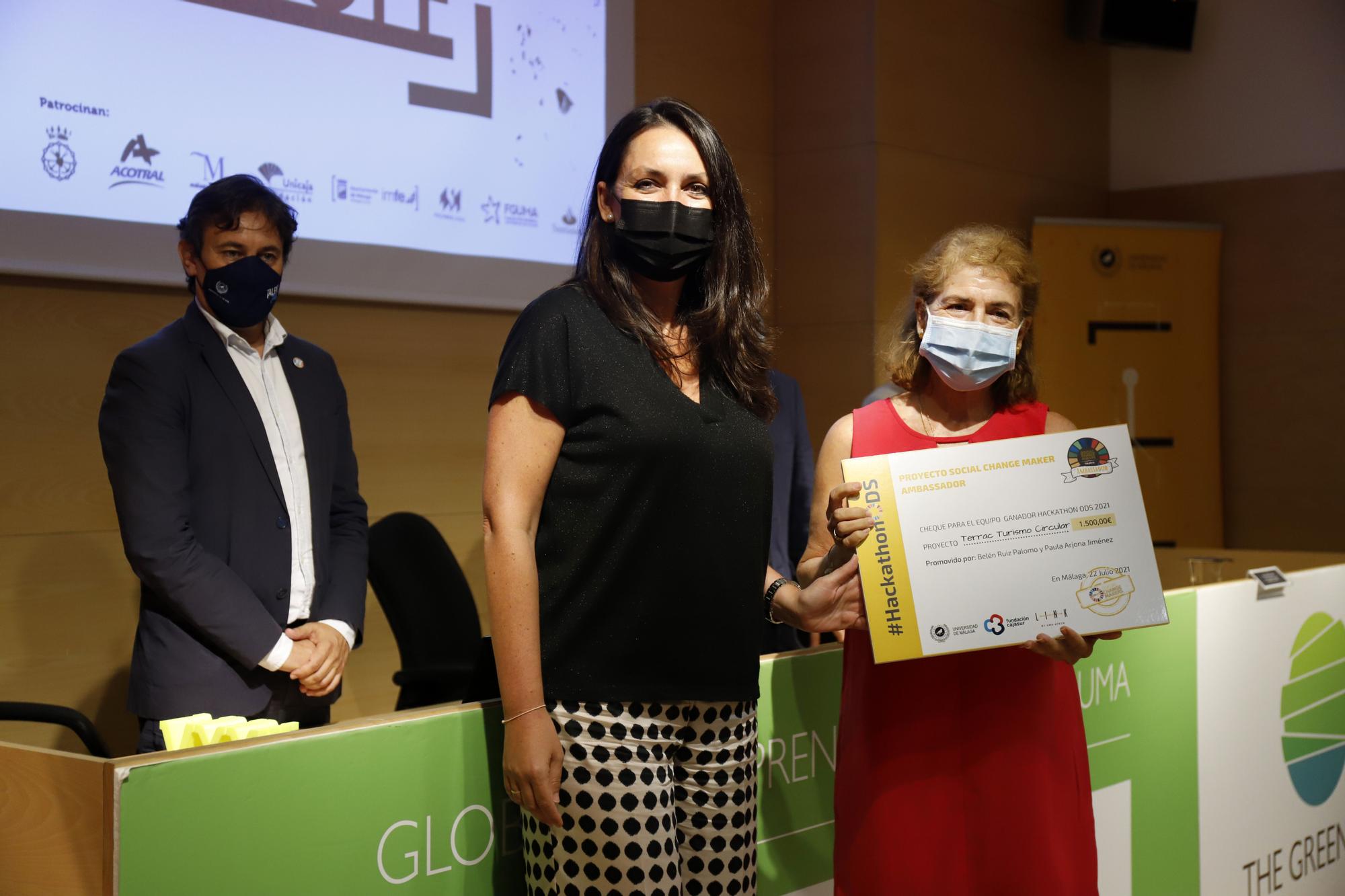 Entrega de los premios Spin-Off de la Universidad de Málaga