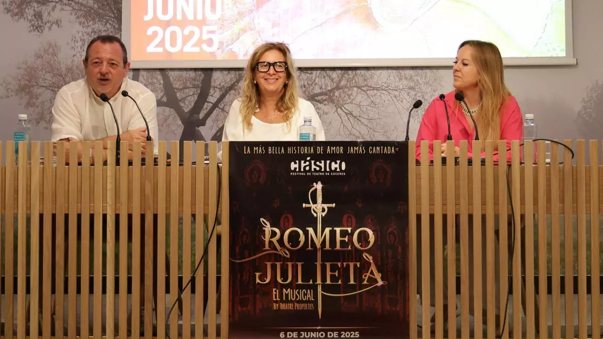 Un 'Romeo y Julieta' musical abre el Clásico: "Venir a Cáceres es una experiencia que queríamos disfrutar"
