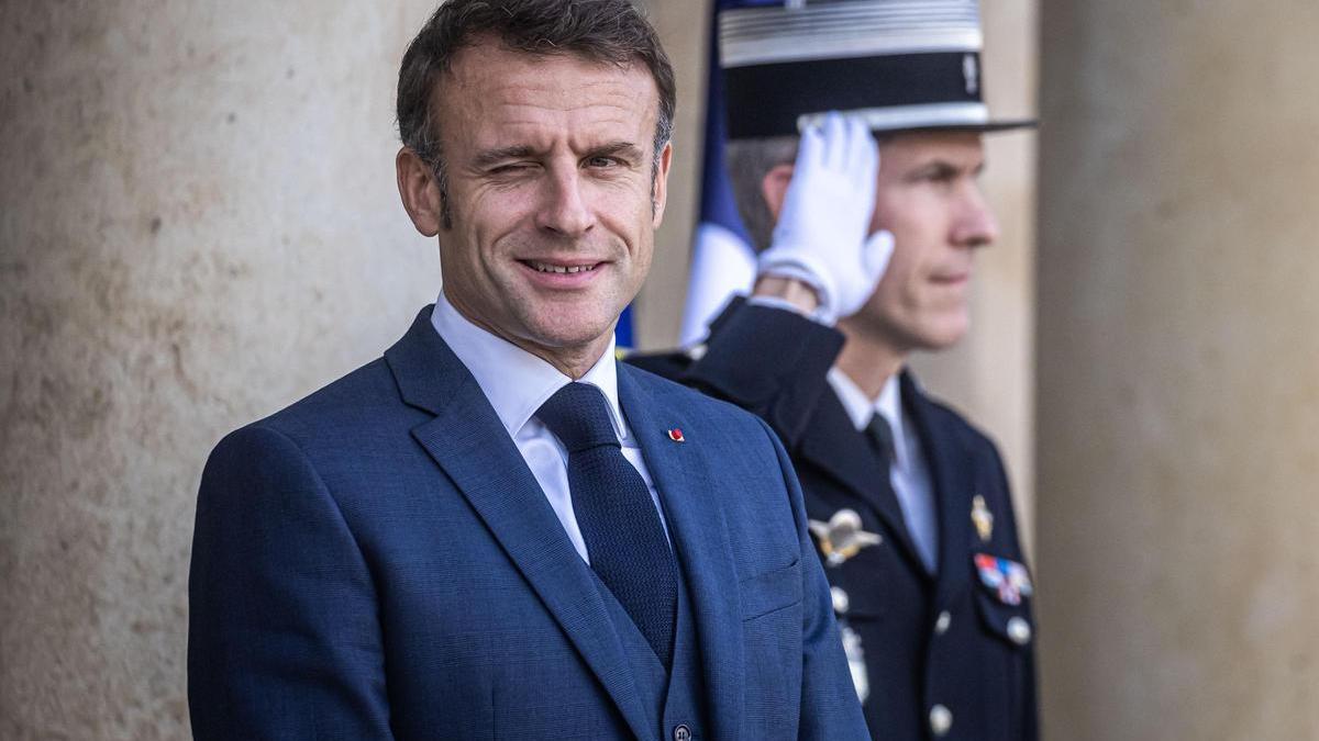 El presidente de Francia, Emmanuel Macron.