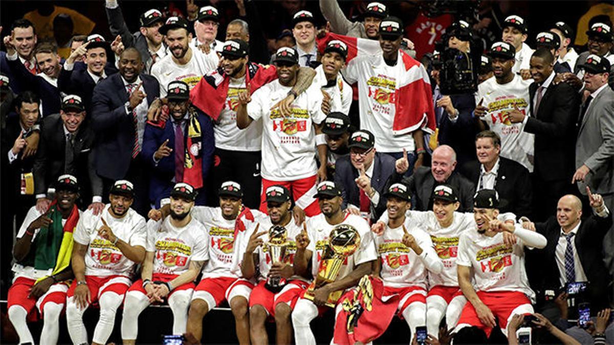 Los Raptors, nuevos campeones de la NBA ante unos diezmados Warriors