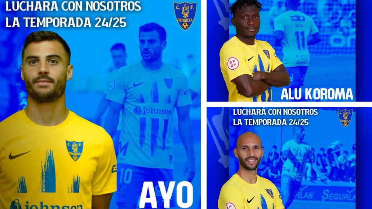 El Orihuela renueva a tres futbolistas para la próxima temporada