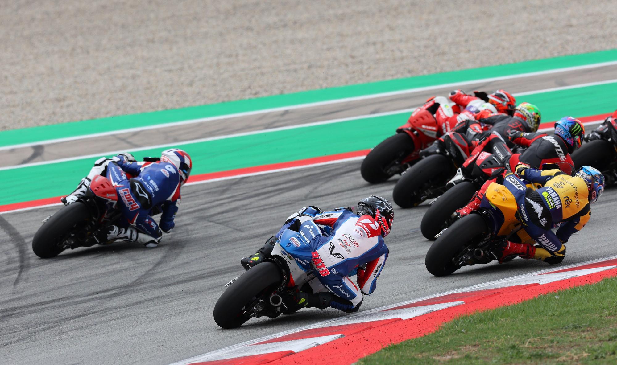 Imatges de la cursa de MotoGP del Gran Premi de Catalunya de motociclisme