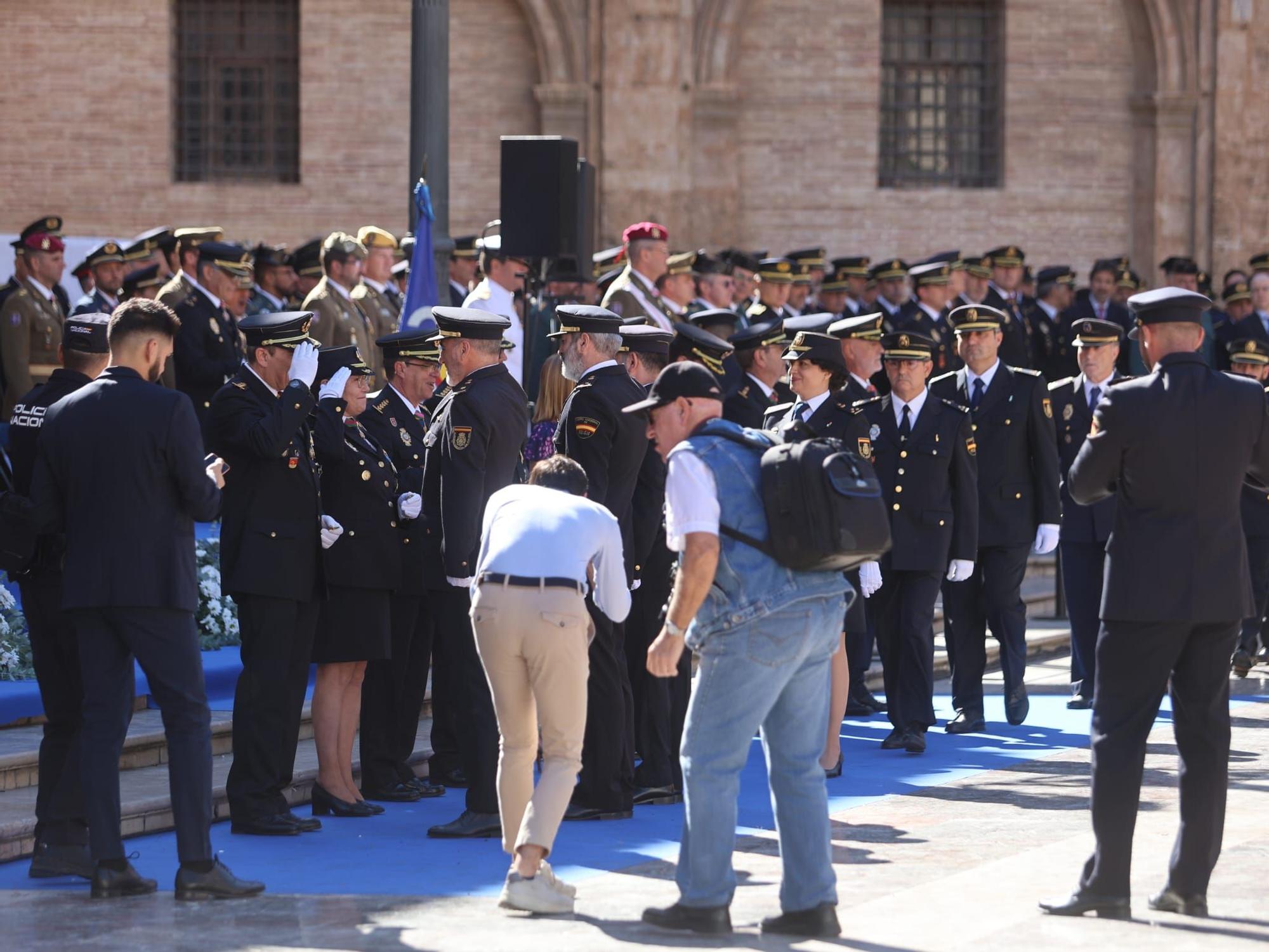 La Policía Nacional de Valencia celebra el Día de los Santos Ángeles Custodios