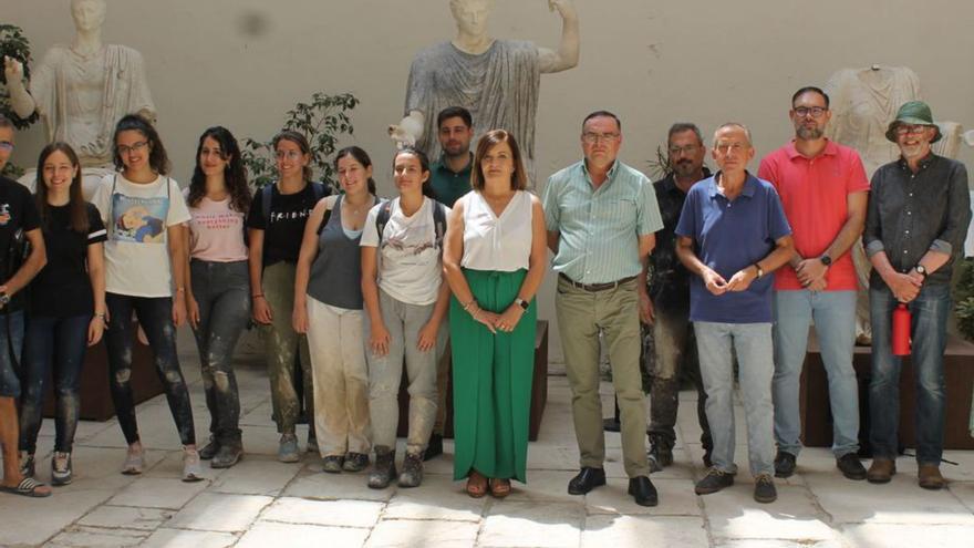 La inauguración del curso en el Museo Arqueológico de Baena.