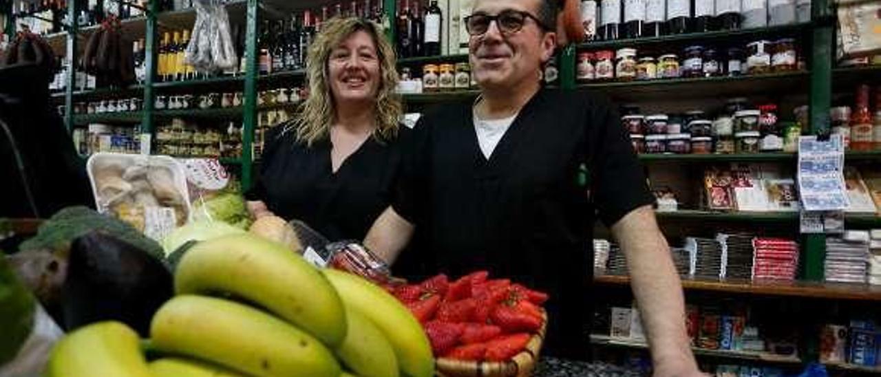 Javier Rodríguez y Ana Marugán, en La Colosal.