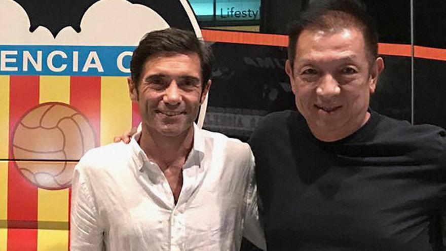 Peter Lim ya tiene cita con Marcelino y Alemany en València