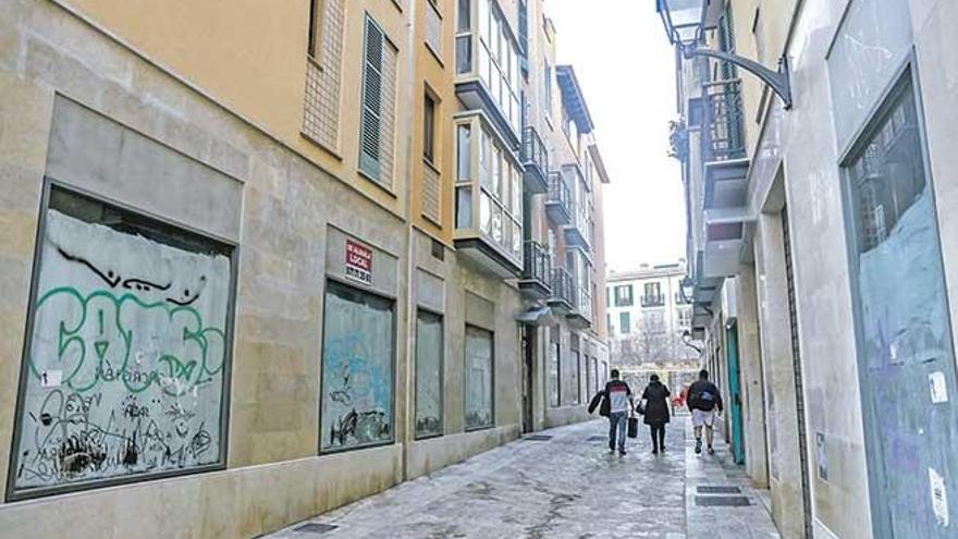 Calle de l´Hostal de Santanyí, donde se levanta una de las promociones que pasarán al mercado libre en 2019.