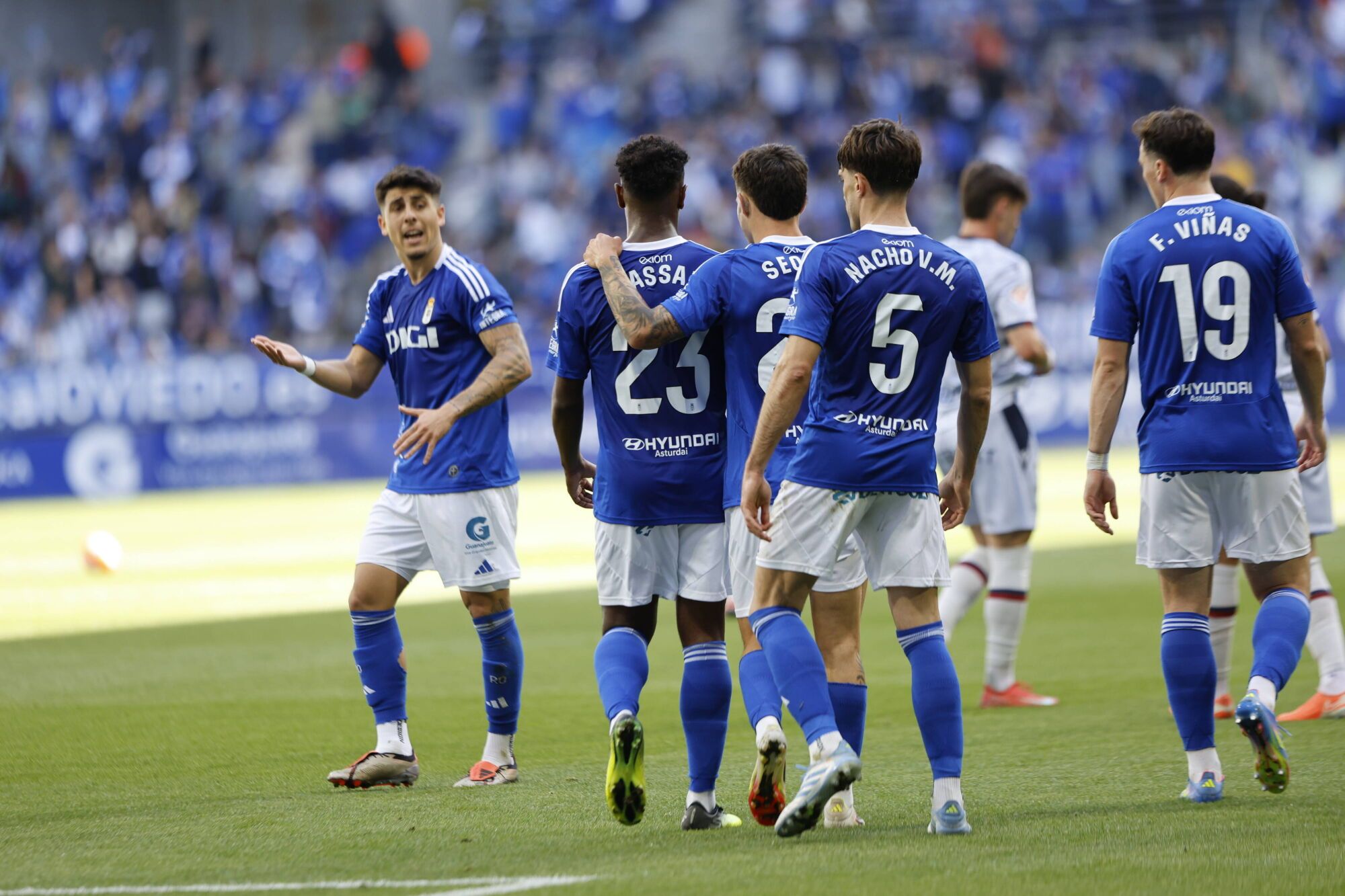 Así fue el partido entre el Oviedo y el Levante