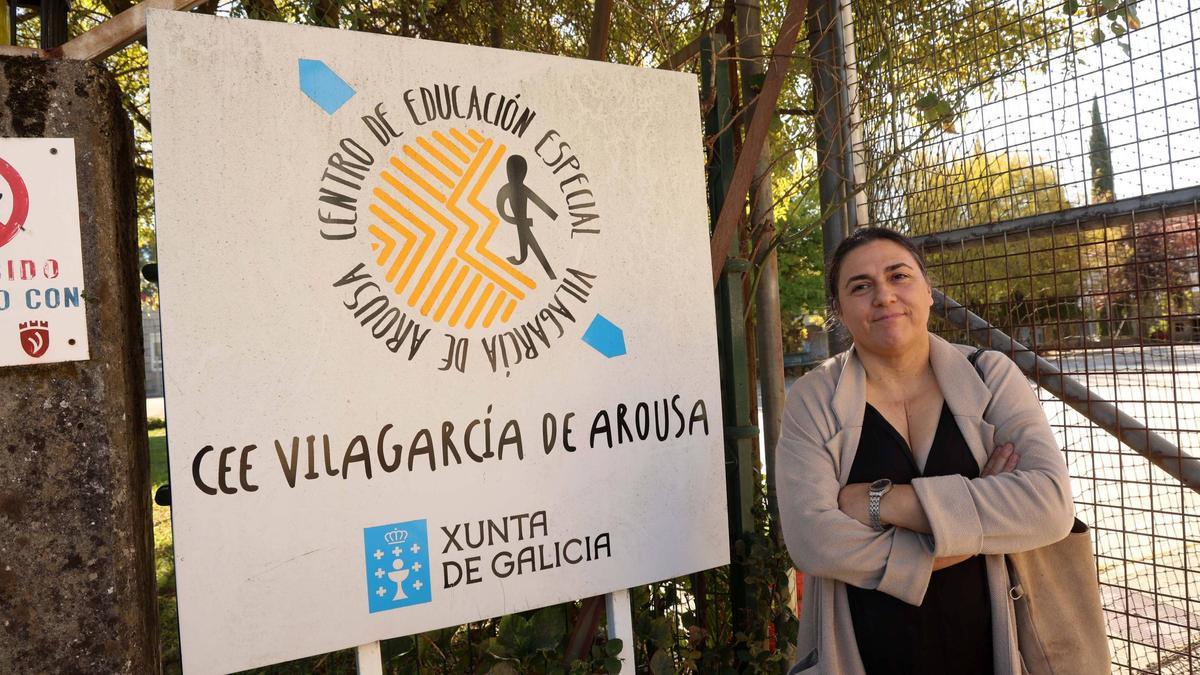 Conchi Ventoso, presidenta de la Anpa del centro vilagarciano.