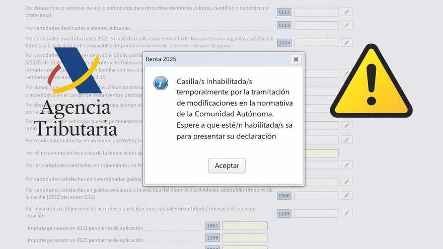 a campaña de la renta en la Comunidad Valenciana: Renta Web aún no permite aplicar las deducciones de las gafas o el gimnasio