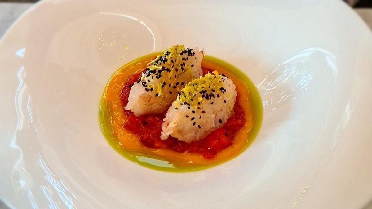 Una de las delicias culinarias de La guagua blanca