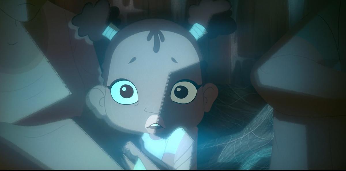 "Cafuné", corto de animación de Lorena Ares y F. de Vigo.