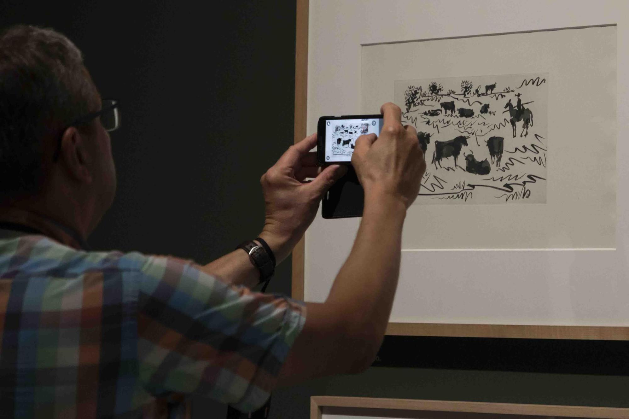 Picasso y la modelo