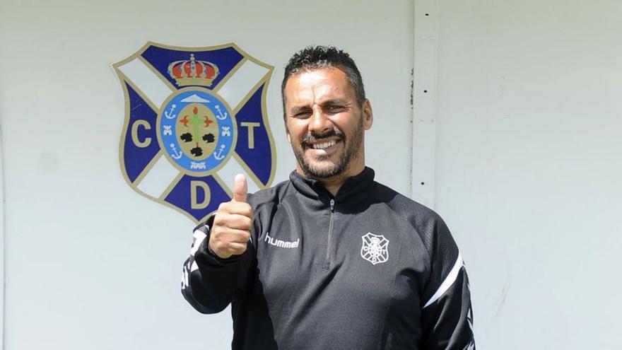 Leandro Cabrera, en la Ciudad Deportiva Javier Pérez.