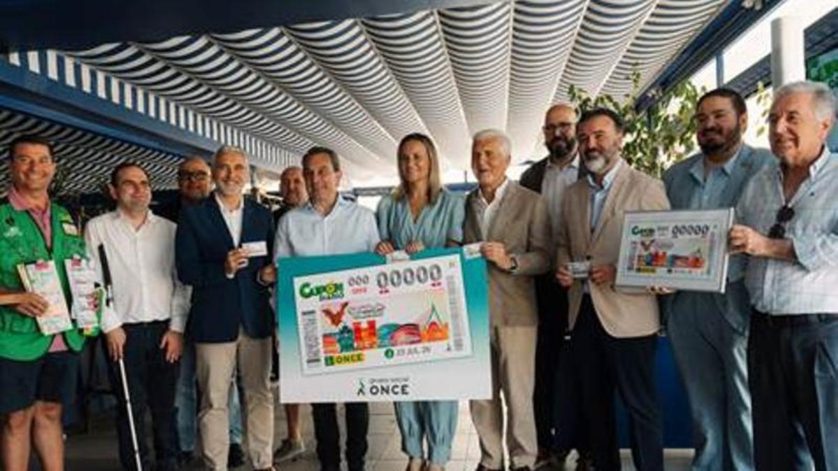 El cupón que se sorteará el próximo 23 de julio, llevando la imagen de Valencia y de Sonido de Valencia a millones de ciudadanos.