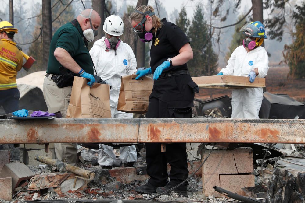 El devastador incendio de California, en imágenes