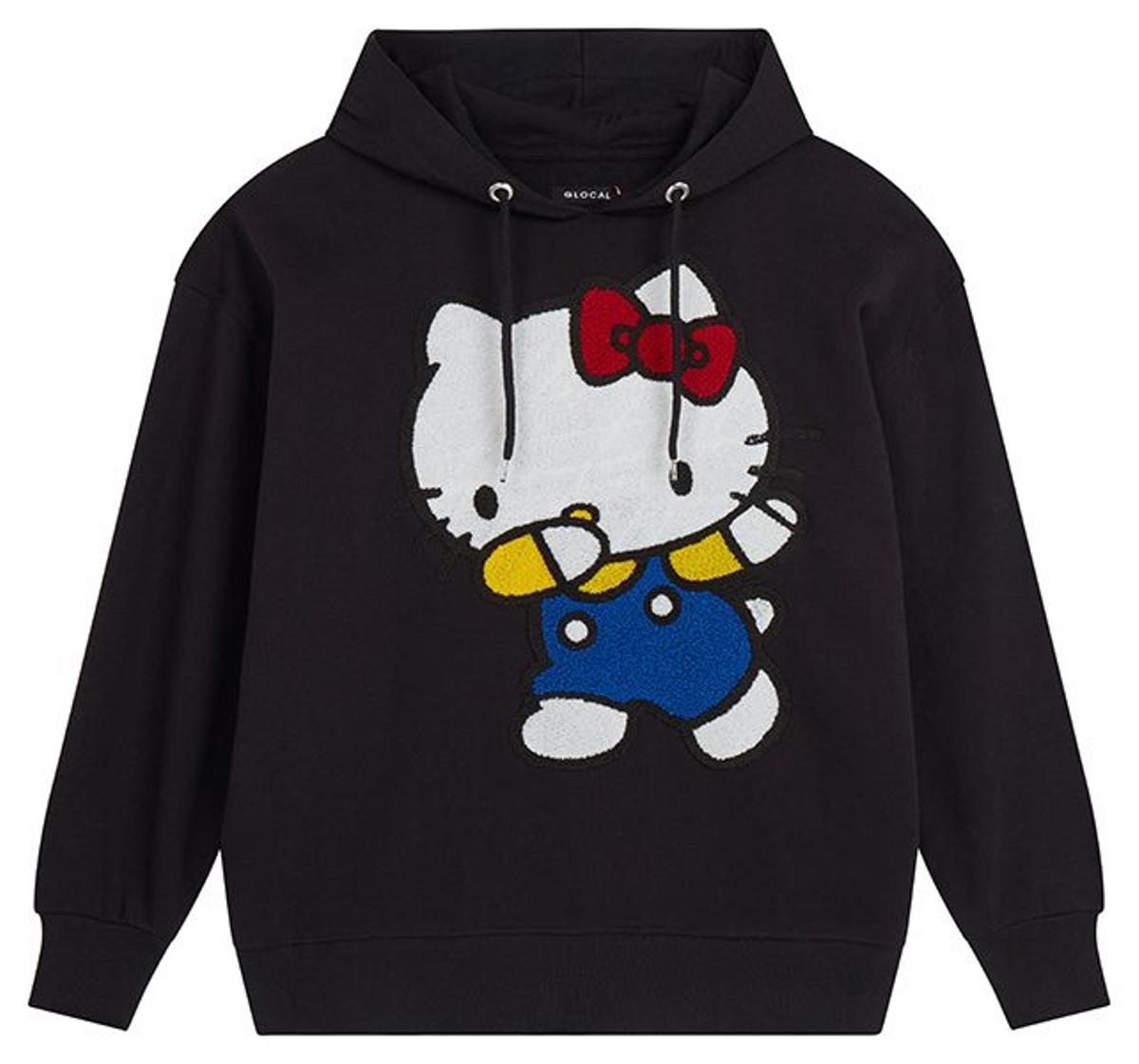 Sudadera con capucha de Asos x Hello Kitty