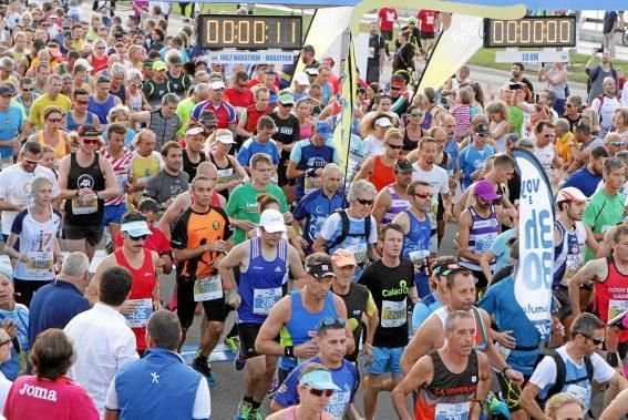 9.000 Läufer aus 49 Ländern gingen am Sonntag den 15.10. an den Start. In der Marathon Disziplin gingen die Deutschen leer aus.