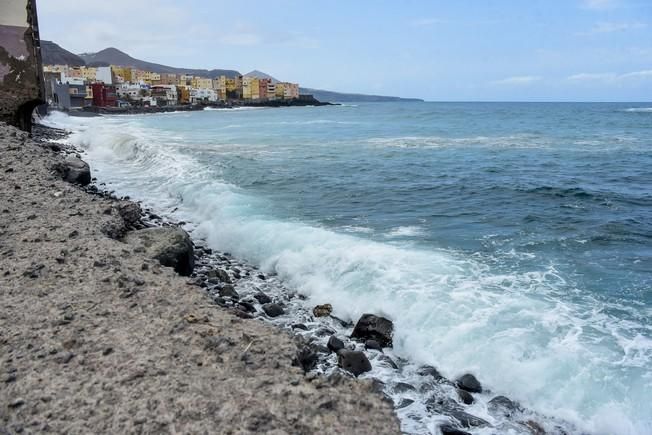 Pleamar en la zona norte de Gran Canaria