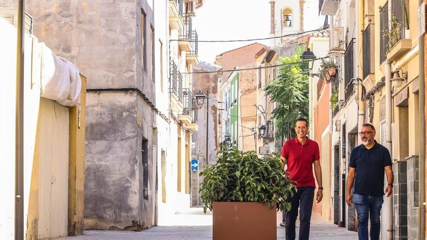 Elda "recupera" una de las calles más emblemáticas del Centro Histórico