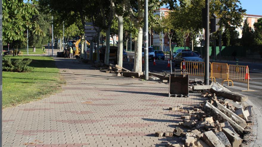 Las máquinas ya trabajan en Cardenal Cisneros