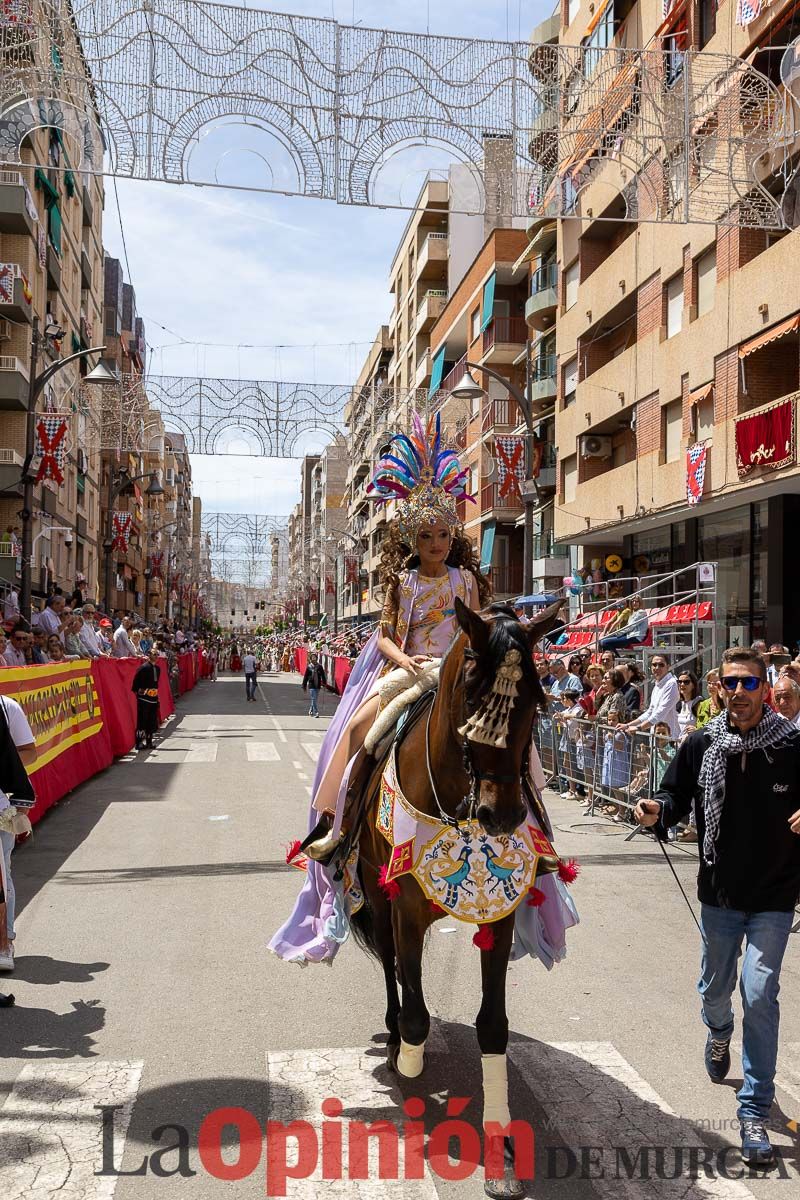 Desfile infantil del Bando Moro en las Fiestas de Caravaca