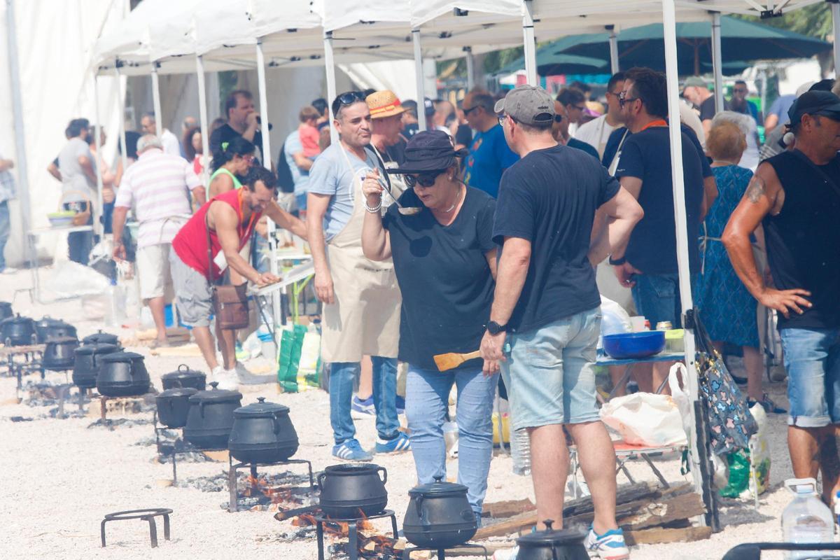 Concurso de ‘all i pebre’ del pasado año