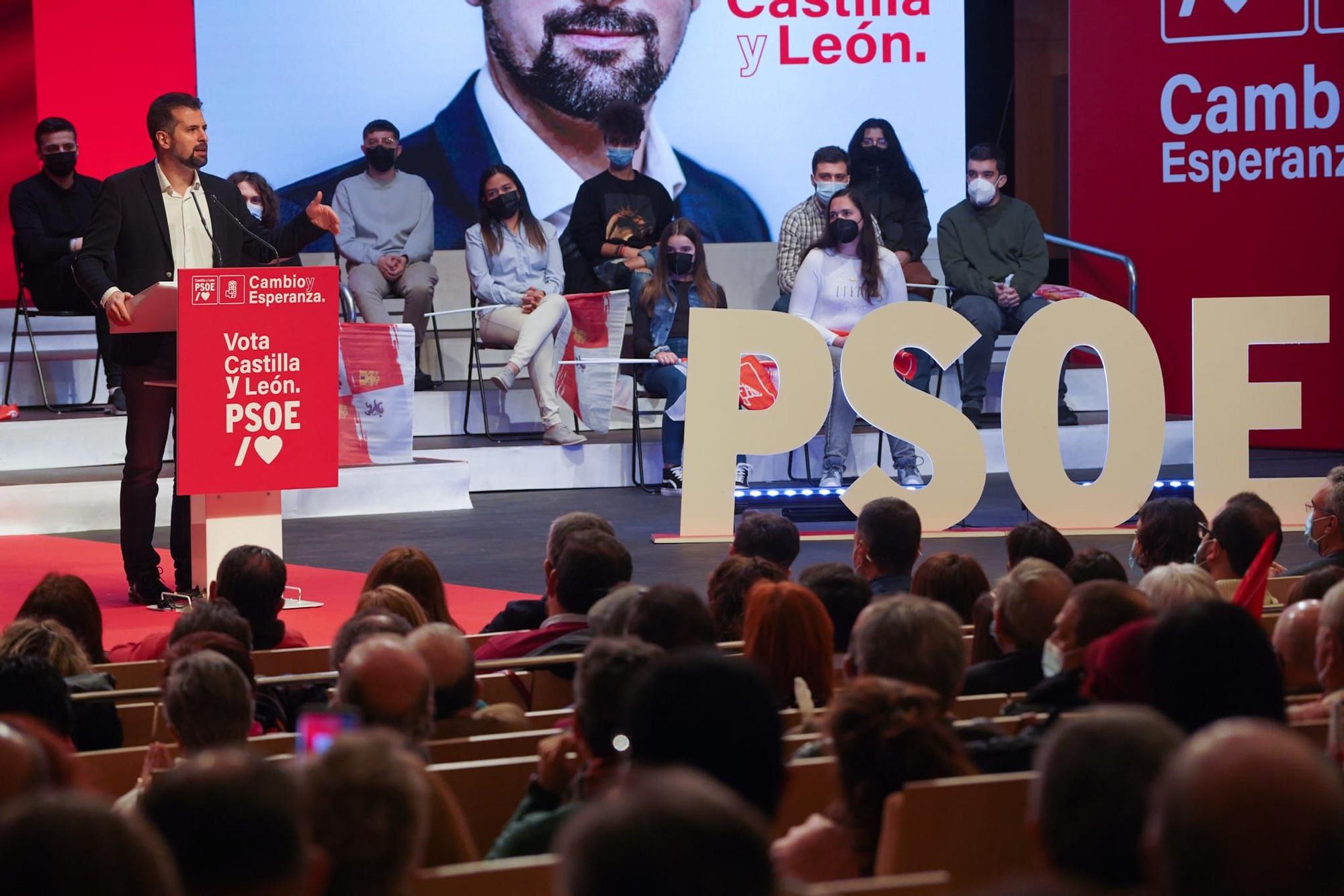 GALERÍA | Las imágenes del acto del PSOE en Zamora con Pedro Sánchez, Luis Tudanca, Ana Sánchez y Antidio Fagúndez