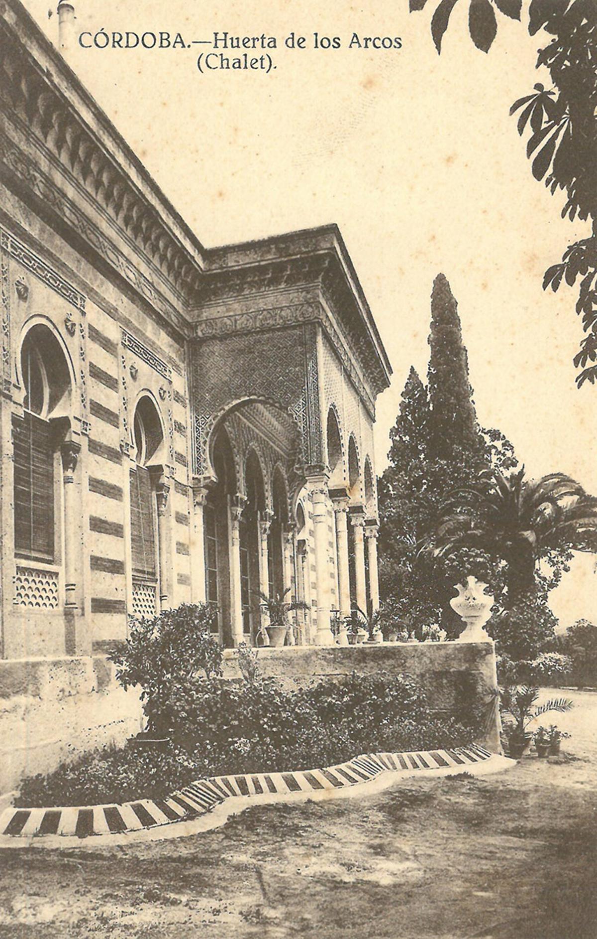 Palacete neomudéjar de la Huerta de los Arcos