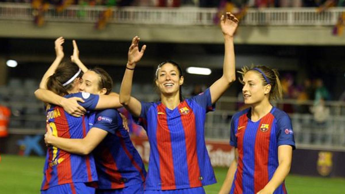 El femenino ya está en semis de la Champions