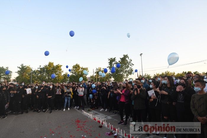 Homenaje a Kevin, el joven asesinado en una reyerta