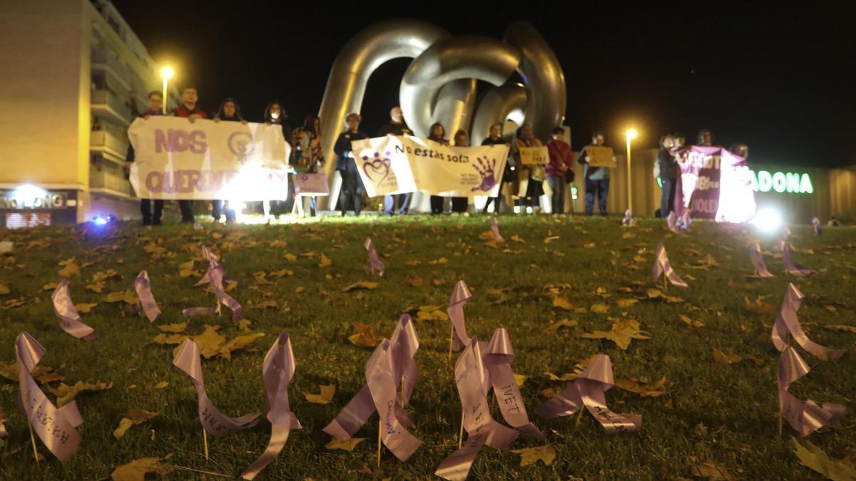 Momento de la manifestación del año pasado.