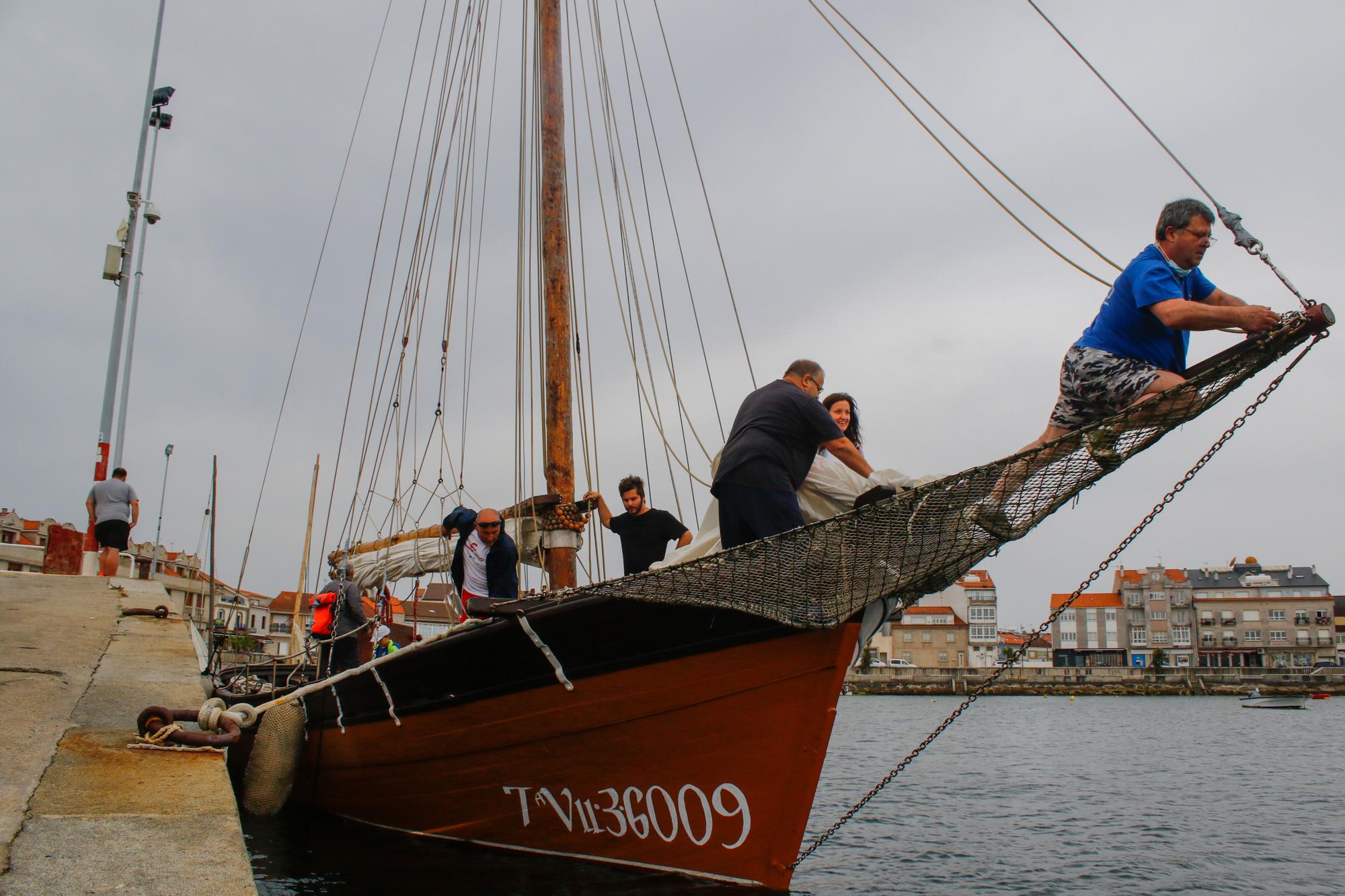 A vela tradicional volve navegar na Arousa