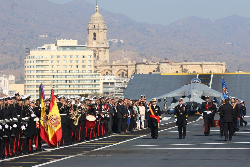 Jura de bandera en el Juan Carlos I