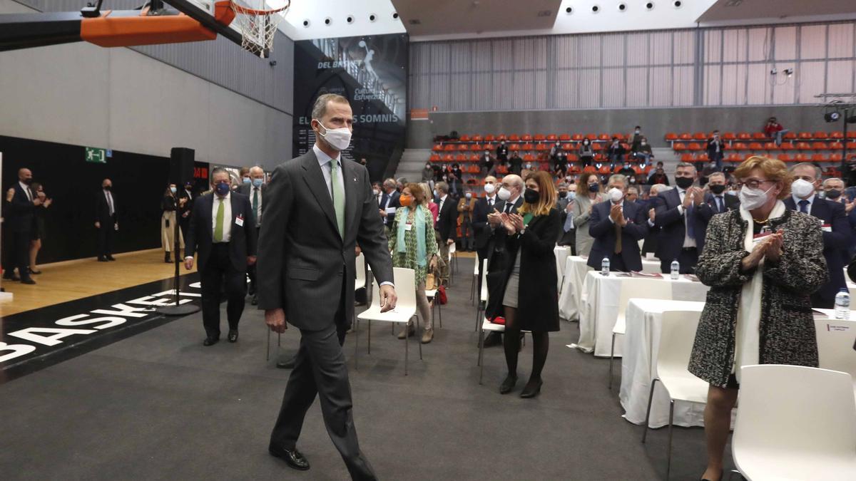 El rey Felipe VI, en la asamblea de AVE