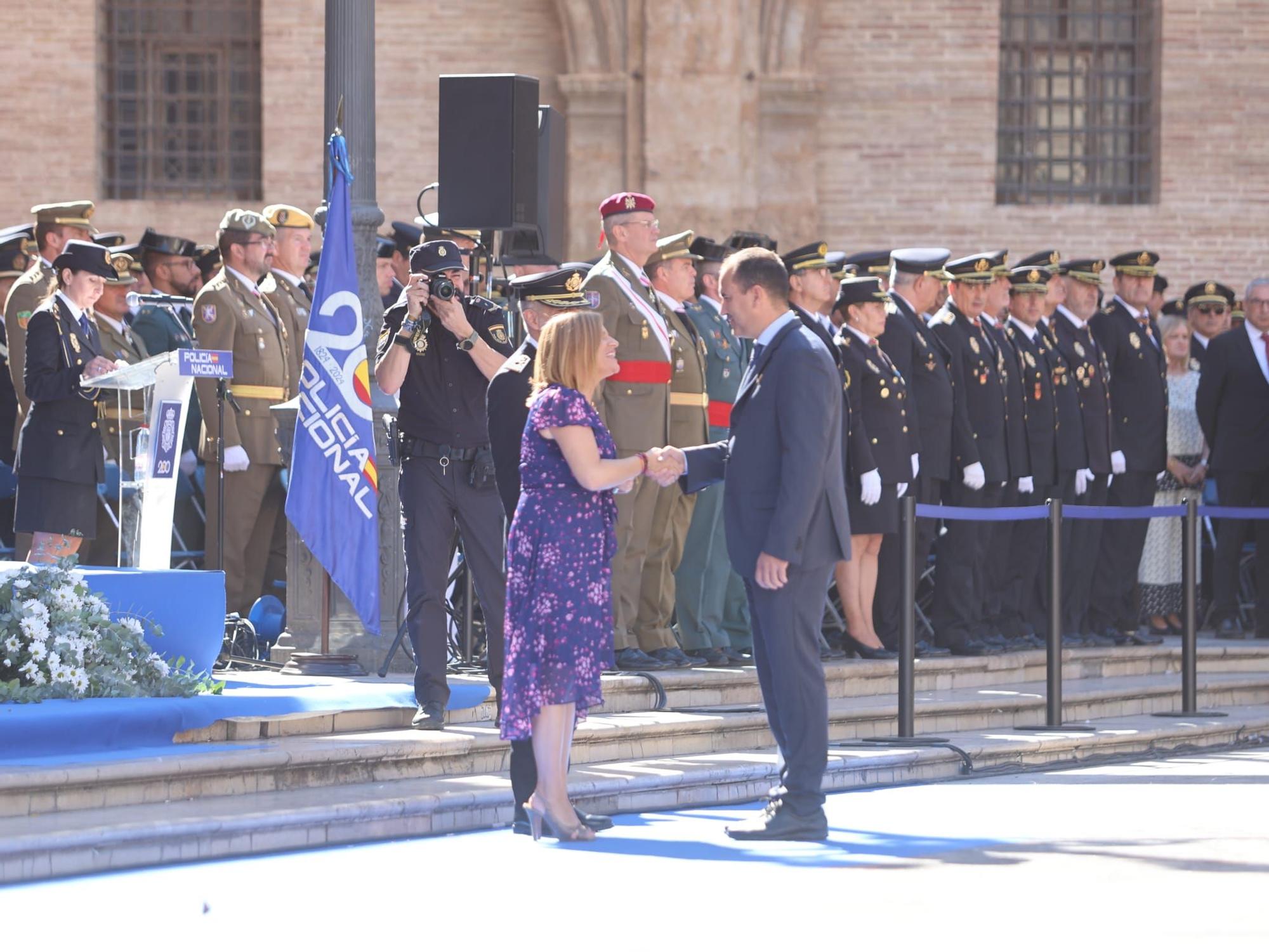La Policía Nacional de Valencia celebra el Día de los Santos Ángeles Custodios
