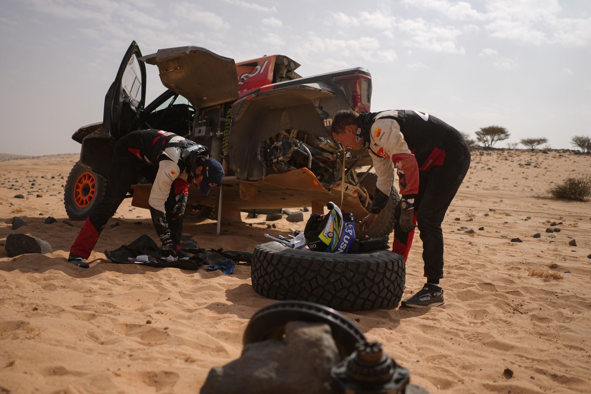 Undécima etapa del Rally Dakar 2026, en imágenes.