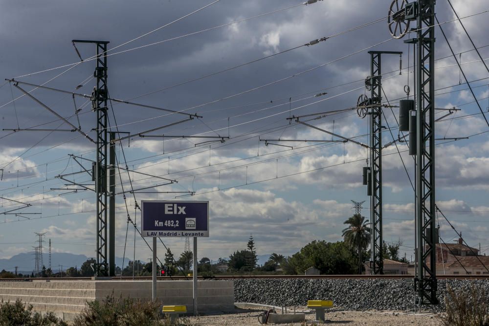 La estación del AVE en Elche