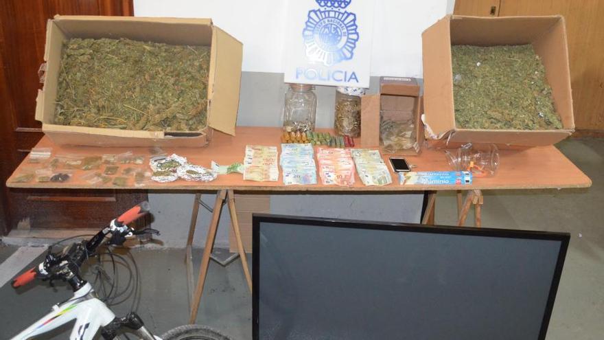 Detenido en Quart cuando iba a vender marihuana