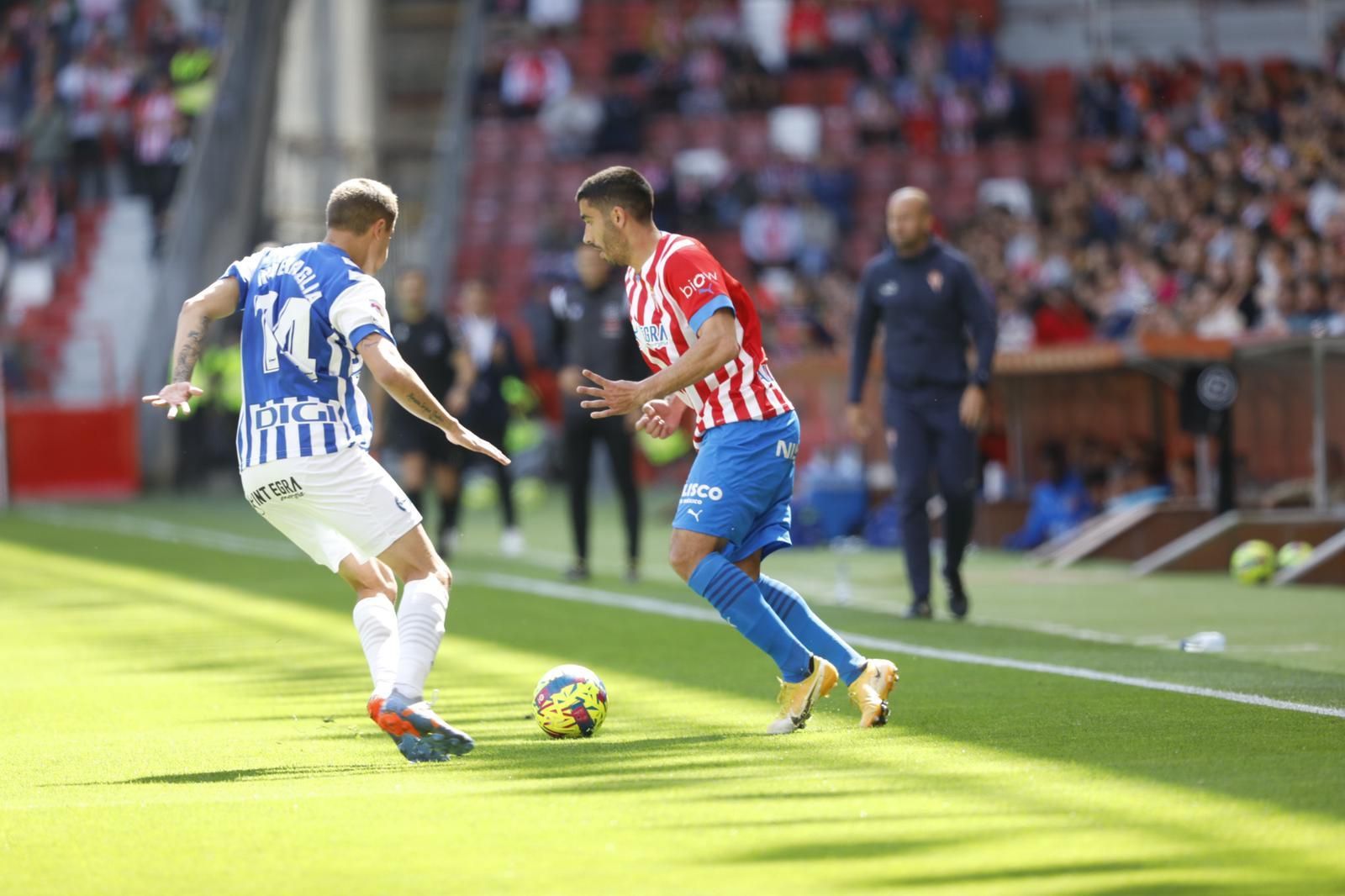 Así fue el encuentro entre el Sporting y el Alavés