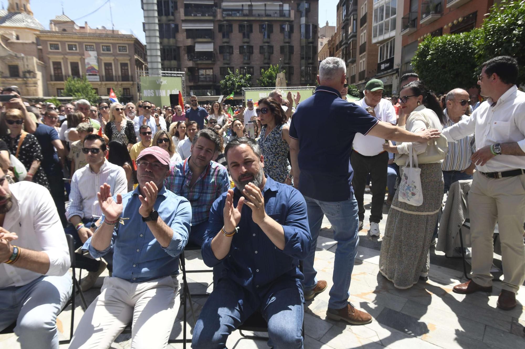 Acto de Santiago Abascal y Jorge Buxadé en Murcia