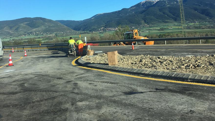 Ger obliga a fer una rotonda a l&#039;N-260 per evitar el col·lapse d&#039;accés a la nova pleta