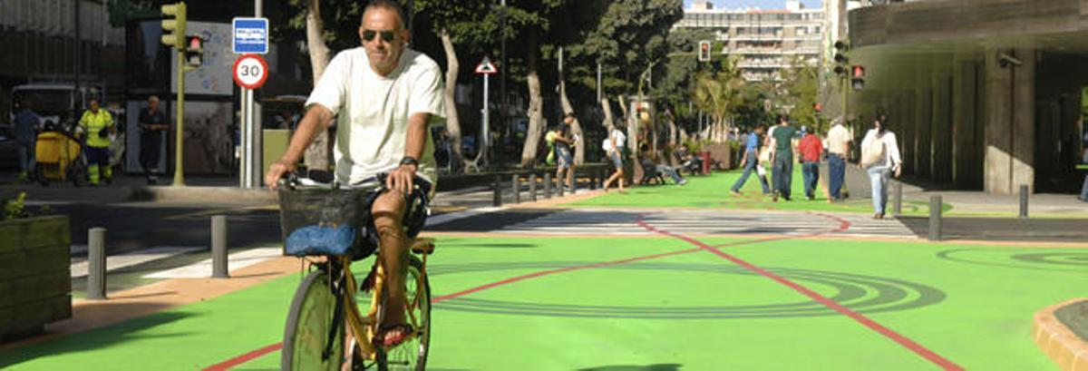 Imagen de la peatonalización de Mesa y López.