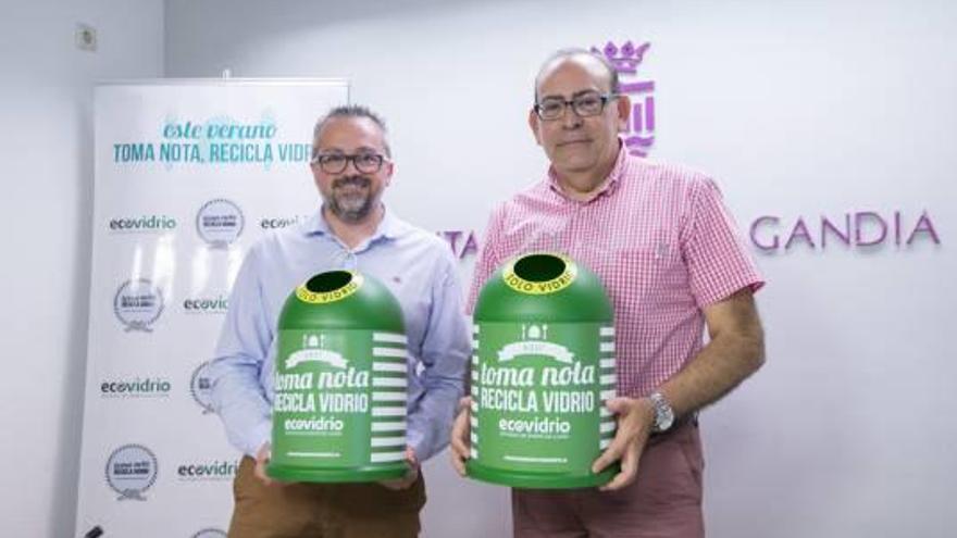 Fuentes y Picornell, ayer, en la presentación de la campaña.