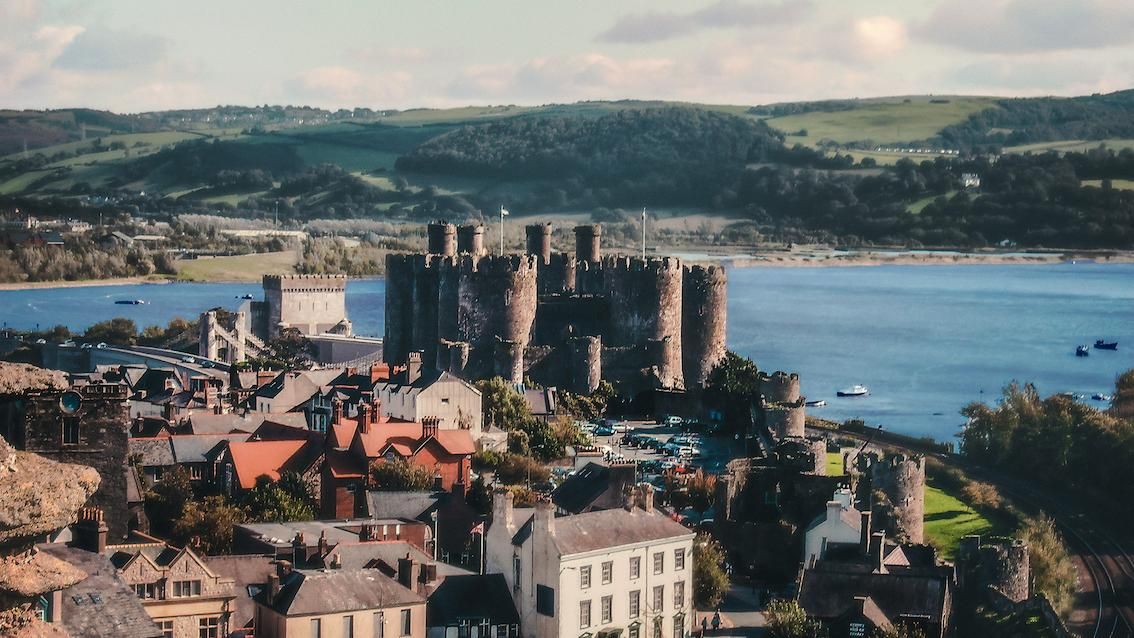 El castillo de Conwy está a 20 minutos de Llandudno, en Gales