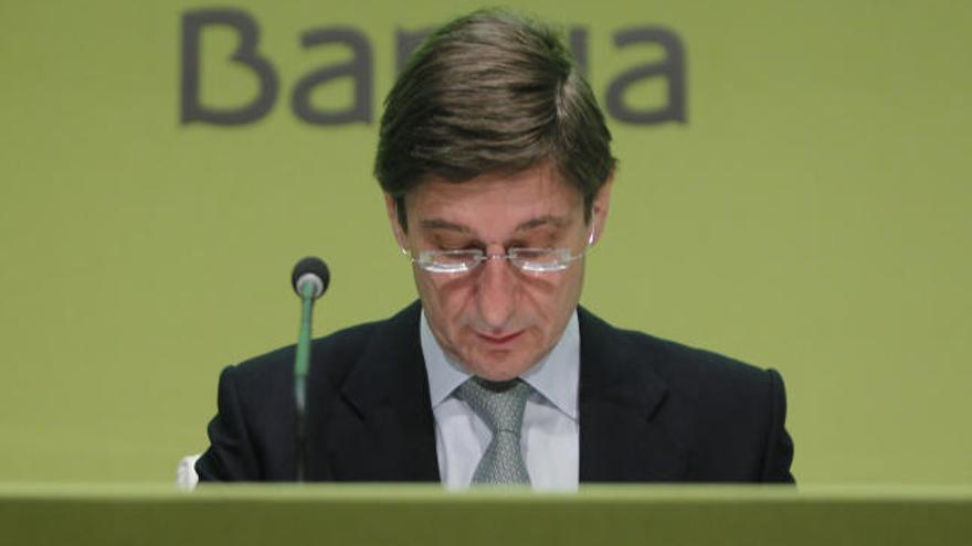 Goirigolzarri, en la junta de accionistas de Bankia.