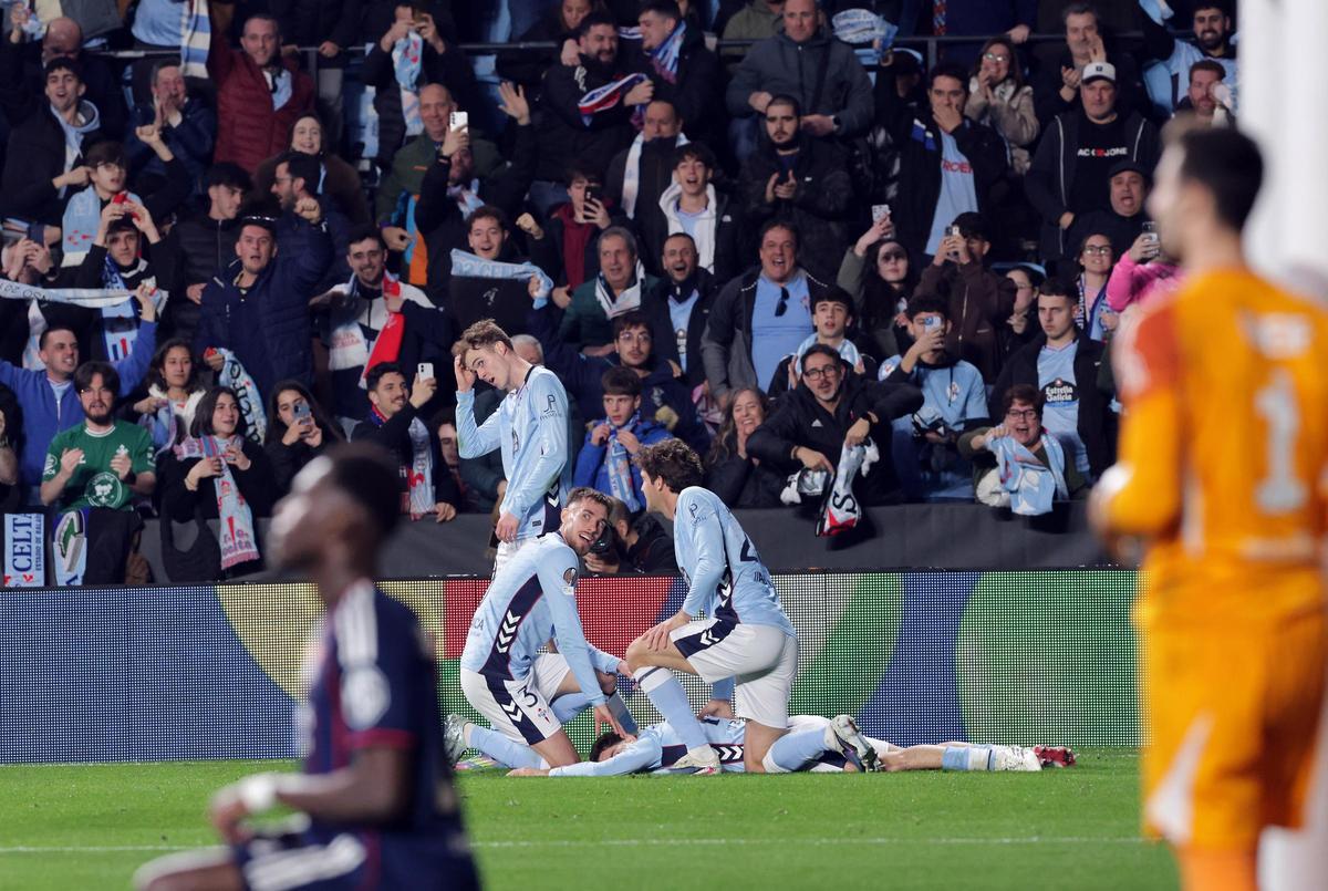 Celta-Lyon, en imágenes